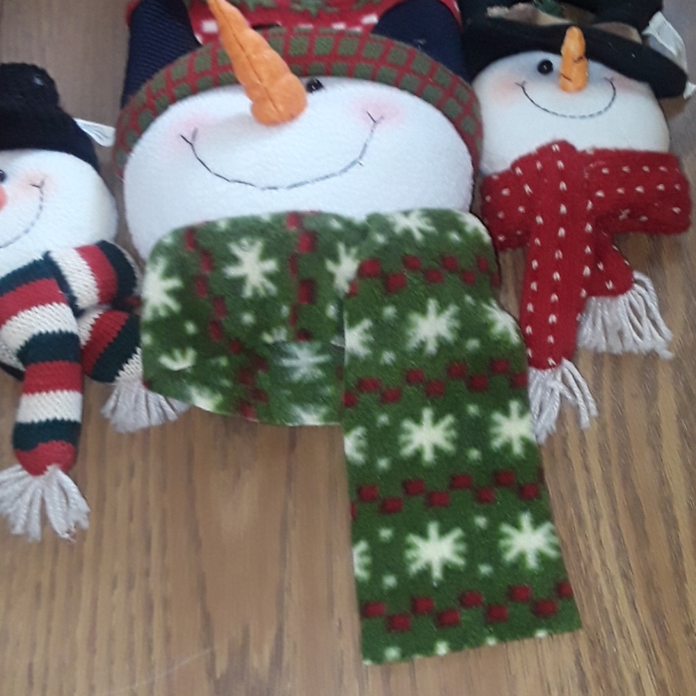 Snowman card holder & 2 door hangers/ BUNDLE ONLY - Picture 4 of 12